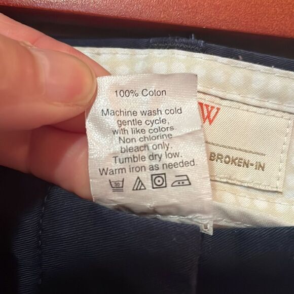 J. Crew Factory Navy Broken-in Chino 3” Shorts - Picture 5 of 6